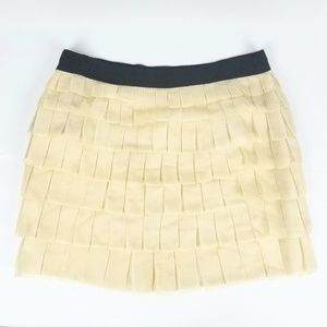 J Crew Silk Tab Skirt
